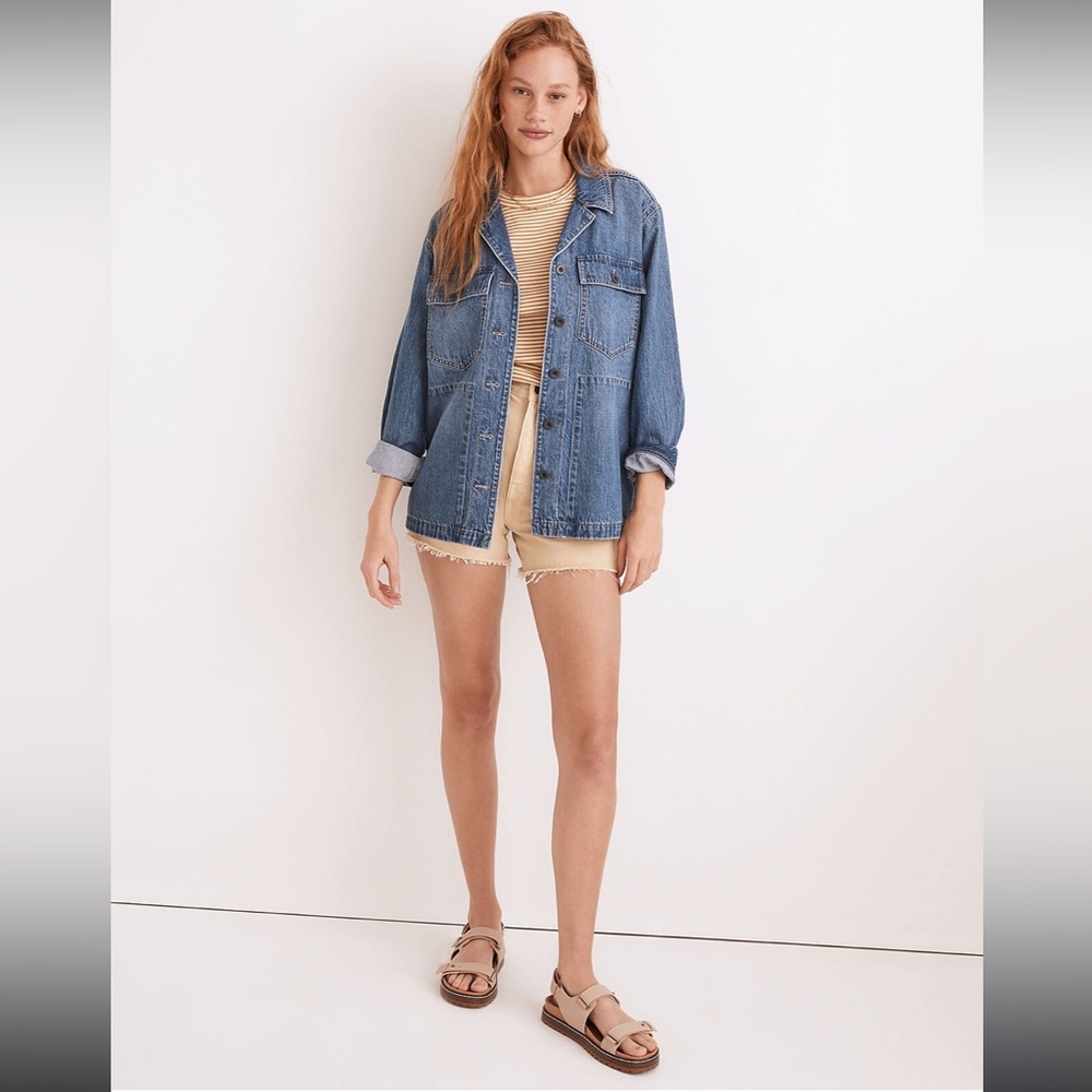 Madewell Denim Drakefield Shirt-Jacket
